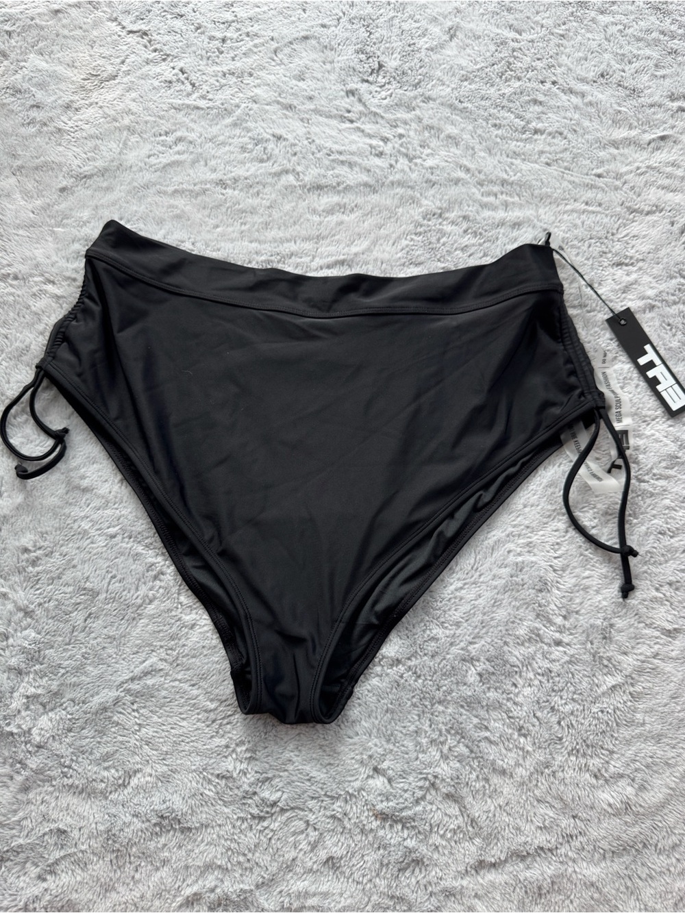 TA3 Cinchy Bikini Bottom Black 2X